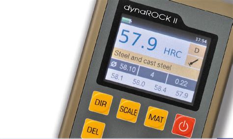 dynarock ii hardness tester|Data sheet Digital rebound hardness tester dynaRock II (Leeb).